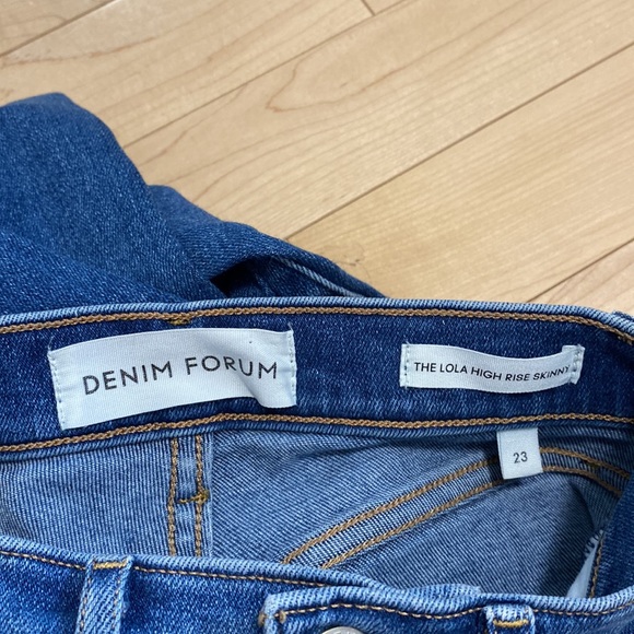 Denim forum Lola high rise skinny - Picture 5 of 5